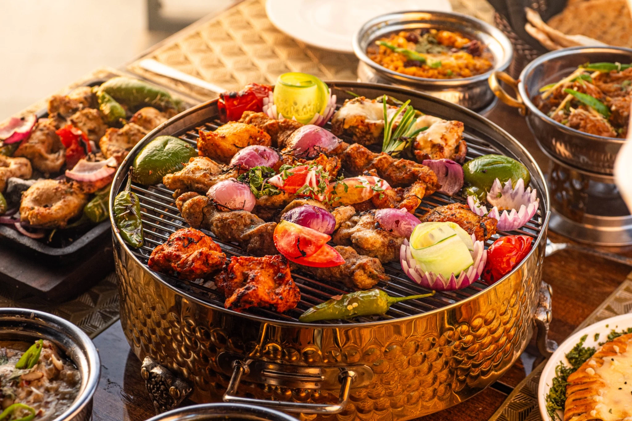 A savoury sharing spread from Garden Kitchen